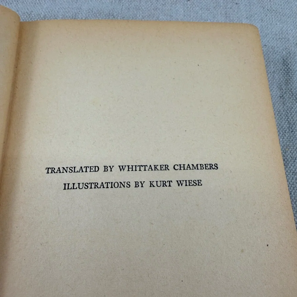 Vintage‎ Bambi Felix Salten 1929 Grosset & Dunlap Hardcover Wartime Edition